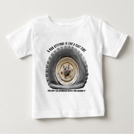Dålig attityd som Flat Däck Tee Shirt
