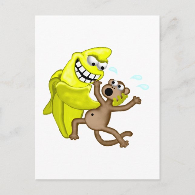 dålig banan vykort (Framsida)