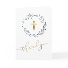 Dålig blå vattenfärgsutandning religiösa Tack