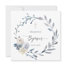 Dålig blåaktig blommigt vattenfärg Utandning Bapti