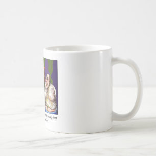 Dålig blöt t-shirt-tävling Roliga tecknade present Kaffemugg