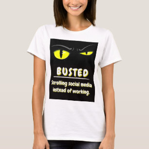 Dålig Boogie Katt T-Shirt Sarksastisk Grafisk Tee