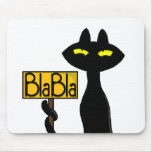 Dålig Boogie -Katten- "BlaBla" Musmattor