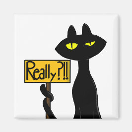 Dålig Boogie - Katten - "verkligen?!!" roliga Magn Magnet