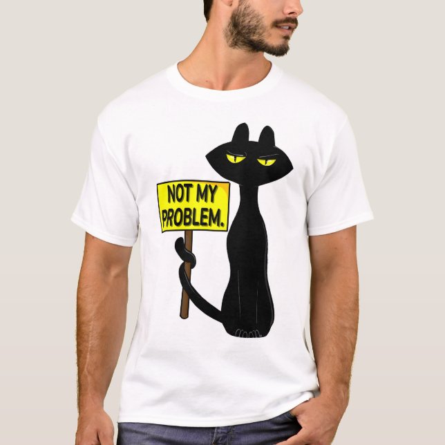Dålig Booglie Roligt Inte Mitt Problem T Shirt (Framsida)