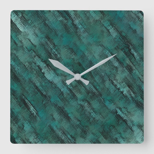 Dålig cyanmuronry fyrkantig klocka (Framsida)