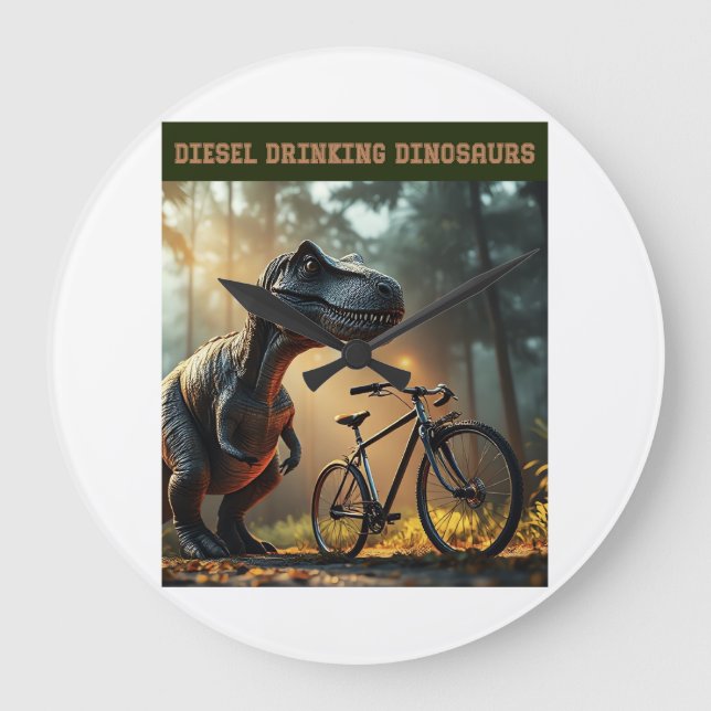 Dålig cykel stor klocka (Framsida)