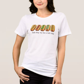 Dålig Dag Att Vara En Korv T-Shirt - Rolig BBQ Mat