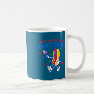 Dålig dag att vara en varmkorv rolig bbq grillning kaffemugg