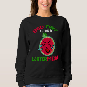 Dålig Dag Att Vara En Vattenmelon Vattenmelon Män T Shirt