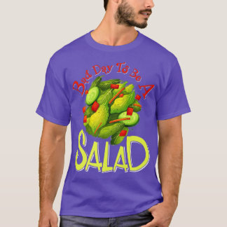 Dålig dag att vara sallad, Vegan Vegetarian Salad T Shirt