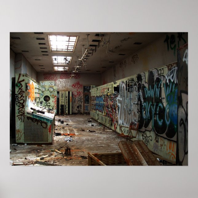 Dålig dag på kontoret poster (Framsidan)