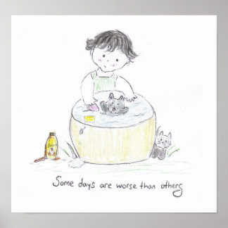 Dålig dag poster