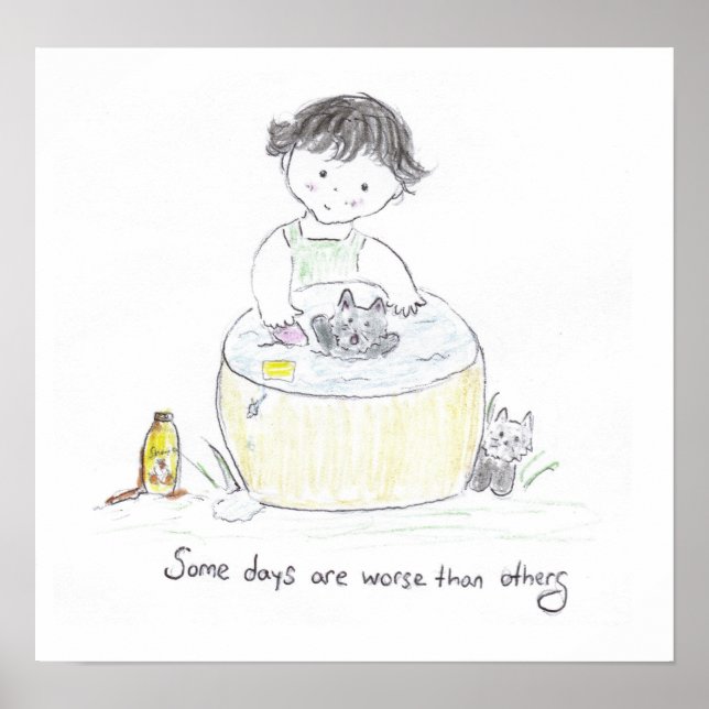 Dålig dag poster (Framsidan)