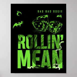 Dålig Dålig Oogie Rullande Elak T Shirt Poster