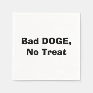 Dålig DOGE, ingen behandling Pappersservett