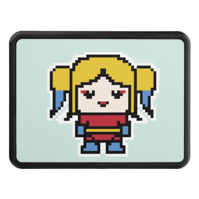 Dålig flicka i dekorativ kudde fickfickfickur för  dragkroksskydd (Framsidan)