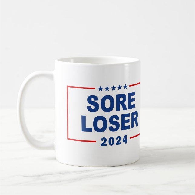 Dålig förlorare 2024 kaffemugg (Vänster)