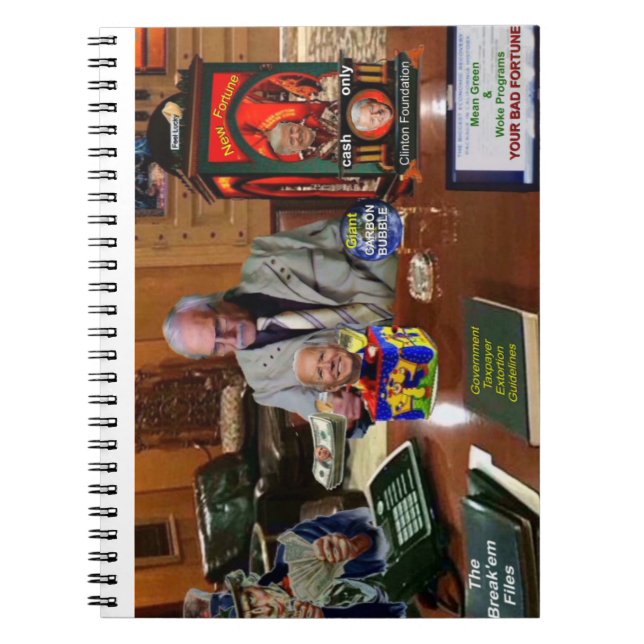 Dålig förmögenhet anteckningsbok (Framsidan)