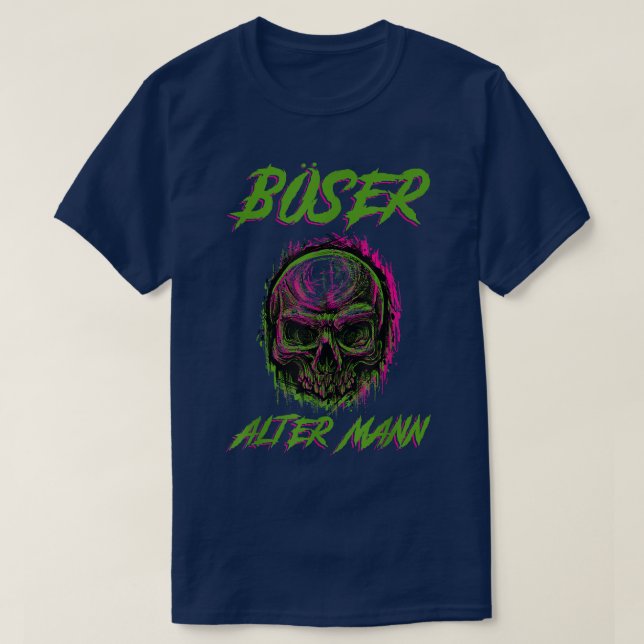 Dålig gammal man  t shirt (Design framsida)