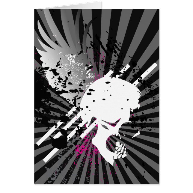 Dålig. Hälsningskort (Framsidan)