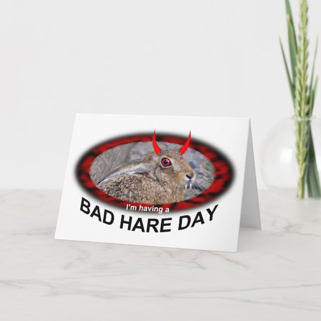 Dålig har-dag kort (Framsida)