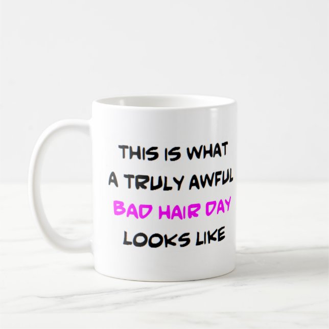 dålig hårdag kaffemugg (Vänster)