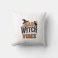 Dålig Häxstämning Vintage Halloween Tröja Design_1