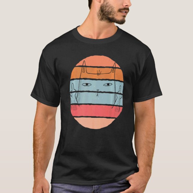 Dålig humörkatt t shirt (Framsida)