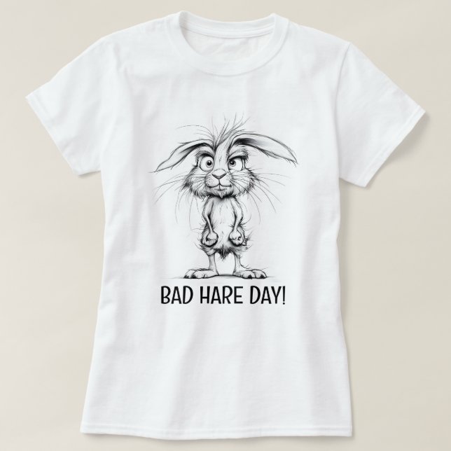 Dålig kanindag t shirt (Design framsida)