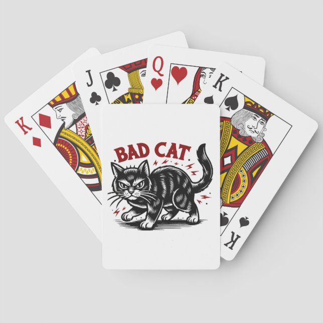 Dålig katt casinokort (Baksidan)