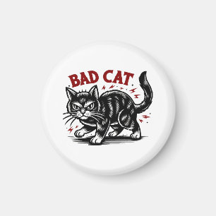 Dålig katt magnet