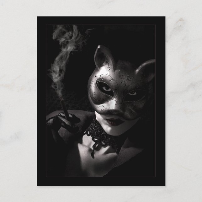 Dålig Kitty - vykort (Framsida)