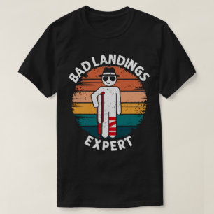 Dålig landningsexpert brutet ben ben skada återhäm t shirt