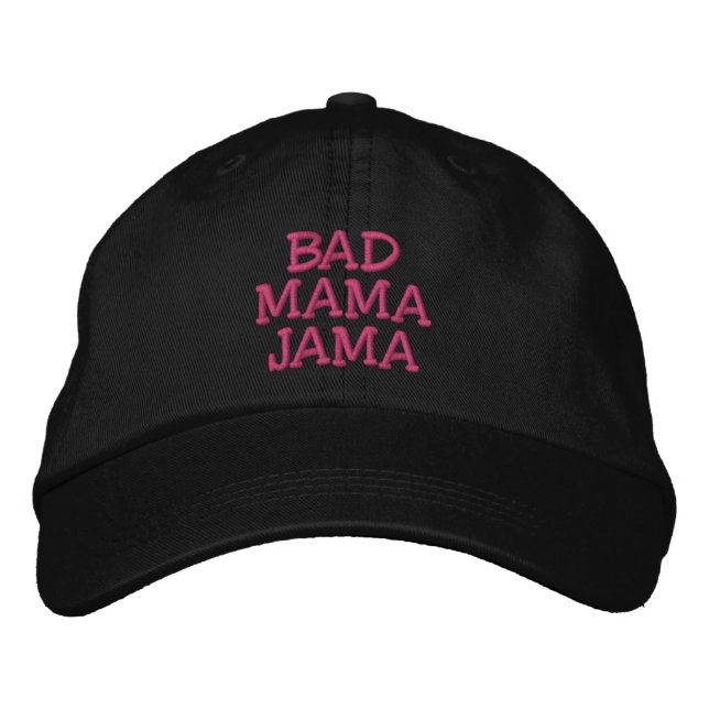 DÅLIG MAMMA JAMA BRODERAD KEPS (Framsida)
