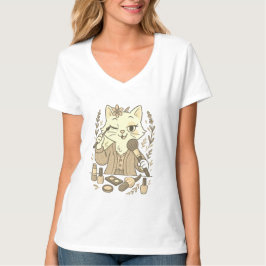 Dålig pälsdag - Sminkutgåva T Shirt