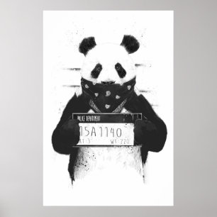 Dålig panda poster