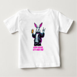 Dålig Påskhare! Hoppy Påsk, låt oss ha Roligt! T Shirt