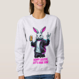 Dålig Påskhare! Hoppy Påsk, låt oss ha Roligt! T Shirt