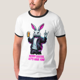 Dålig Påskhare! Hoppy Påsk, låt oss ha Roligt! T Shirt