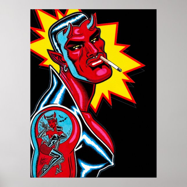 Dålig Pojke Poster (Framsidan)