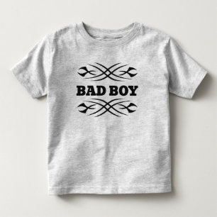 Dålig pojke tribal tatuering baby t-shirt för barn