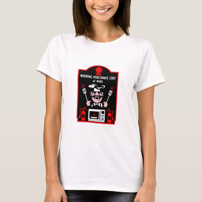 Dålig present för kock t shirt (Framsida)