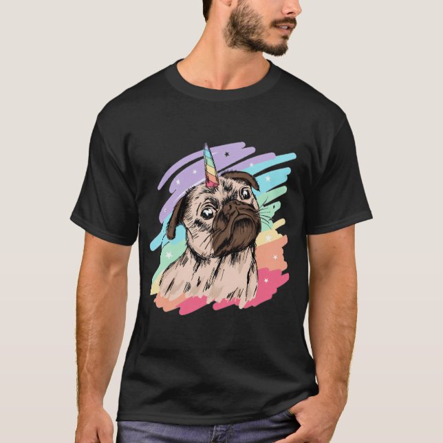 Dålig Puggy  Mug Shot T Shirt (Framsida)