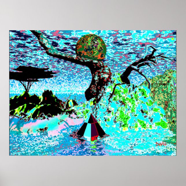 dålig resa poster (Framsidan)