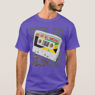 Dålig som 90-talets dancehall gammal reggaemusic j t shirt