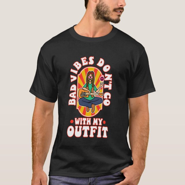Dålig stämning passar inte med min outfit t shirt (Framsida)