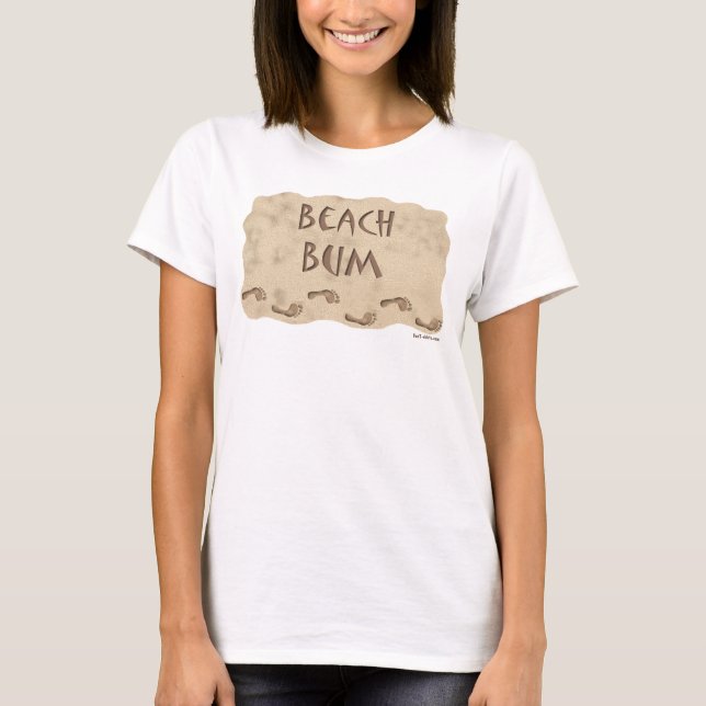Dålig t-skjorta för strand tee shirt (Framsida)