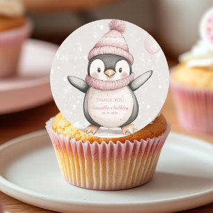 Dålig Tack av Penguin-fågeldagen Runt Klistermärke