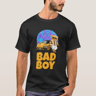 Dålig Teddybjörn Stil Kul T Shirt